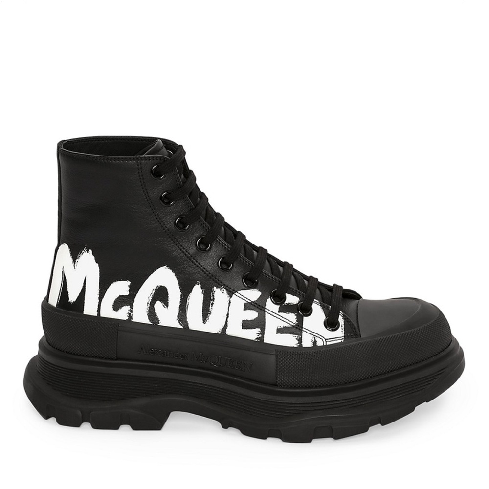 ALEXANDER MCQUEEN GRAFFITI BOOT